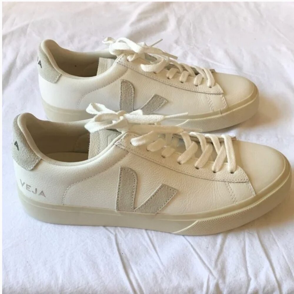 VEJA Campo Leather Sneakers size: 8 - Picture 3 of 5